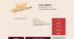 Desktop Screenshot of ideasdecodiseno.com